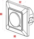 СВЧ-ДАТЧИК ДВИЖЕНИЯ ДЛЯ LED SENSOR 6S BOX
