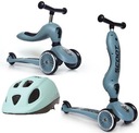 SCOOTANDRIDE 2w1 hulajnoga 1-5 lat Steel i KASK