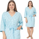 ЖЕНСКИЙ ХЛАБАТ БОЛЬШОГО РАЗМЕРА ИЗ ТОНКОГО ХЛОПКА