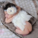 2 шт. Комплект одягу для фотосесій немовлят з декоративними крильцями замовити в Україні