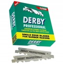 Половинки лезвий для бритвы Derby Professional 100 шт.
