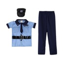 Детский нарядный костюм полицейского для мальчиков, размер XL