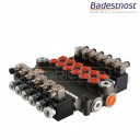 DISTRIBUTEUR HYDRAULIQUE ÉLECTRIQUE 6 SECTIONNEL 80L 12V Z80 BADESTNOSTphoto 6