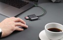 UGREEN АДАПТЕР-концентратор СТАНЦИЯ СЧИТЫВАНИЕ КАРТ ПАМЯТИ SD TF ПОРТ USB КАБЕЛЬ USB C