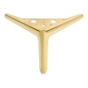 МЕБЕЛЬНАЯ НОЖКА ЗОЛОТОЙ ГЛЯНЦЕВ SL013 H-15CM