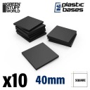 GSW 9832 Пластиковые основания - квадратные 40x40 мм (основание)