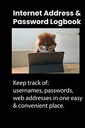 Pro, Tech Internet Address and Password Logbook: Keep track of: usernames,