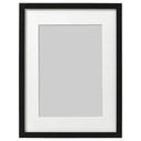 Рамка для фото IKEA РИББА 30х40см, ЧЕРНАЯ, толщина