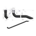 MUFFLER PIPE ISSUE AL164071 JOHN DEERE WARYNSKI  photo 5