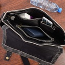 Pánska kožená taška cez rameno Veľká A4 čierna pre prácu vintage Beltimore EAN (GTIN) 5903714328758