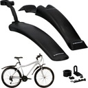 КОМПЛЕКТ ВЕЛОСИПЕДНЫХ КРЫЛЬЕВ ПЕРЕДНИЙ ЗАДНИЙ ВЕЛОСИПЕД DUNLOP MTB 24–26 дюймов