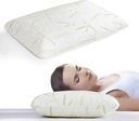 ТЕРМОЭЛАСТИЧНАЯ ПОДУШКА ДЛЯ СПАНИЯ ОРТОПЕДИЧЕСКАЯ ПЕНА С ПАМЯТЬЮ 40Х60 БАМБУК