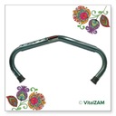 Трость с путовым суставом, регулируемая и прочная.