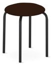 ТЕМНО-КОРИЧНЕВЫЙ CHICO-BL NS табурет металлический