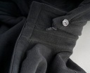 Teplá fleecová mikina s kapucňou pánsky fleece rozopínateľný šport PL granát L Veľkosť L