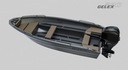 АЛЮМИНИЕВАЯ РЫБАЛОЧНАЯ ЛОДКА GELEX 390 СИДЕНЬЯ С КОНСОЛИ