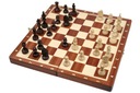 МАГНИТНЫЕ деревянные шахматные фигуры 28 см - интарсия