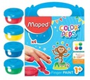 Farby na maľovanie prstami pre deti Maped 4x80ml Značka Maped