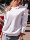 Bluza damska bez kaptura 001TLR biała XL Model 001TLR