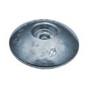 ANODA CYNKOWA RONDE, ŚREDNICA 70 MM Do montażu na płetwie steru
