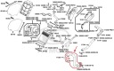 Резиновый шланг трубки радиатора квадроцикла Kymco MXU 300R OEM!