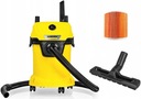 БЕЗРЕШЕННЫЙ ПЫЛЕСОС УНИВЕРСАЛЬНЫЙ WD3 KARCHER TURBO POWERFUL BLOW PREMIUM XL