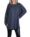 ЖЕНСКАЯ ТУНИКА, БЛУЗКА OVERSIZE PLUS SIZE, СВОБОДНАЯ, КОМФОРТНАЯ, УДИВИТЕЛЬНЫЕ ГОРШКИ