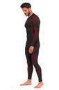 Pánska súprava termoaktívneho spodného prádla Veľkosť XL Farba Čierna/Červená Moraj Veľkosť XL