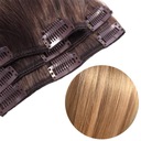 WŁOSY DOCZEPIANE CLIP IN 40cm NATURALNE MOVITO