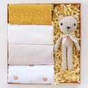 LIKEMOSES PREZENT BABY SHOWER CHRZEST WYPRAWKA PIELUSZKI PRZYTULANKAw