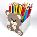 Настольный органайзер для 3D мелков Big Teddy Bear подарок на день рождения Kajawis