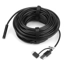 1PC ЧОРНИЙ 15-METROWY ENDOSKOP USB Z 2-MEGAPIKSELOWYM WODOODPORNYM CV  (17867634446) фото min 8