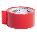 Цветная упаковочная лента 48/50y Red Pakova Клейкая лента