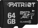 Карта памяти PATRIOT MicroSDXC 64 ГБ серии LX
