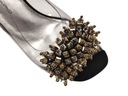 BRENDA ZARO Slikonové sandále T2573 čierna veľ.37 Kolekcia Brenda Zaro
