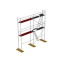 Фасадные леса WOOD тип P70 Plettac 36м2 Комплект