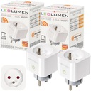 2 умных электрических розетки, ваттметр, WIFI-программист TUYA SMART