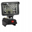 ФАРА DO MAKITA 18V ГАЛОГЕН РОБОЧИЙ LED (СВІТЛОДІОД) NA АКУМУЛЯТОР 48W  (18830656221) фото min 10