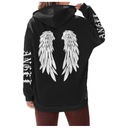 СВИТШОТ ЖЕНСКИЙ, КАПЮШОН, КЕНГУРУ ПИСАТЕЛЬ, ЦВЕТ М