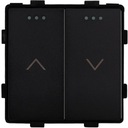 Модуль переключателя рулонных жалюзи и штор, черный для рам MIUUN