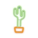 Светодиодный неоновый CACTUS оранжевый/зеленый Bat + USB FLNEO2 Forever Light