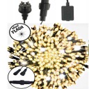 Рождественская елочная гирлянда 140 светодиодов НАРУЖНАЯ/ВНУТРЕННЯЯ ТЕПЛЫЙ БЕЛЫЙ