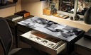 Защитный коврик для рабочего стола 105х50см Ikea абстракция