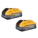 DeWALT DCBP518H2 2 аккумулятора Powerstack 5 Ач 18 В