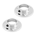 Подставка под штангу, трубка 25мм, розетка для шкафа