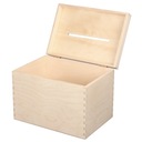 Деревянная КОРОБКА, коробочка для декупажа конвертов.