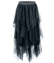 Dlhá asymetrická sukňa s tylovými volánikmi LENA uniw