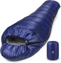 BESSPORT ТЕПЛЫЙ И ЛЕГКИЙ ПОХОДНЫЙ СПАЛЬНЫЙ МЕШОК -10°C