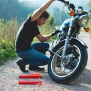 1 PAIRING RED ALUMINUM FRONT SHOCK ABSORBER PROTECTION ACCESSORIES MOTORCYCLE  photo 15