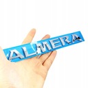 EMBLÈME INSIGNE AUTOCOLLANTS VERS NISSAN ALMERA-SREBROphoto 5